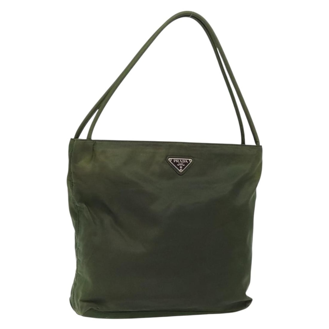 Authentic PRADA Green Nylon Shoulder Bag Made in Italy (1 of 18)