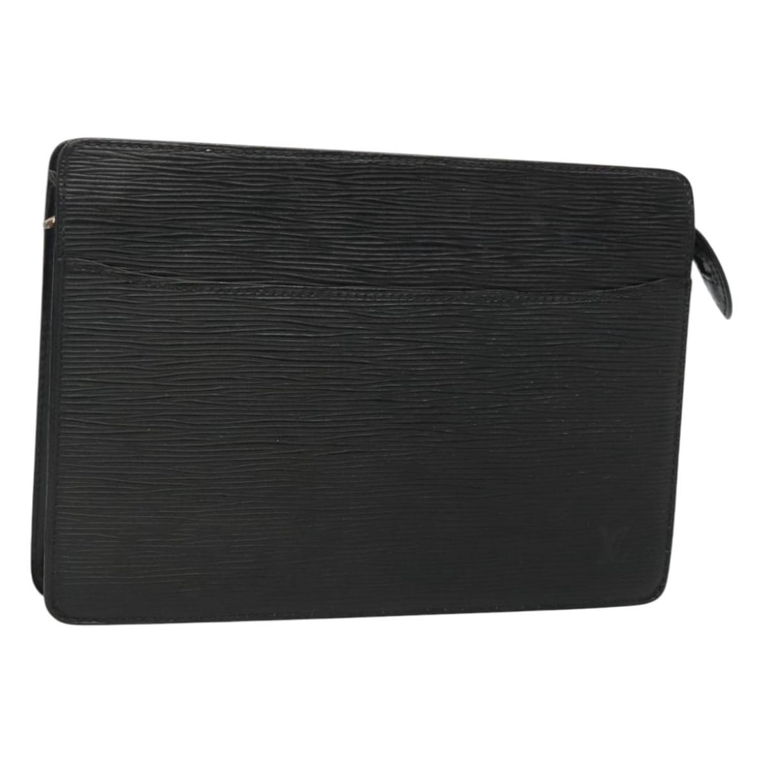 Louis Vuitton Epi Pochette Homme Clutch Bag Black M52522 Auth (1 of 18)