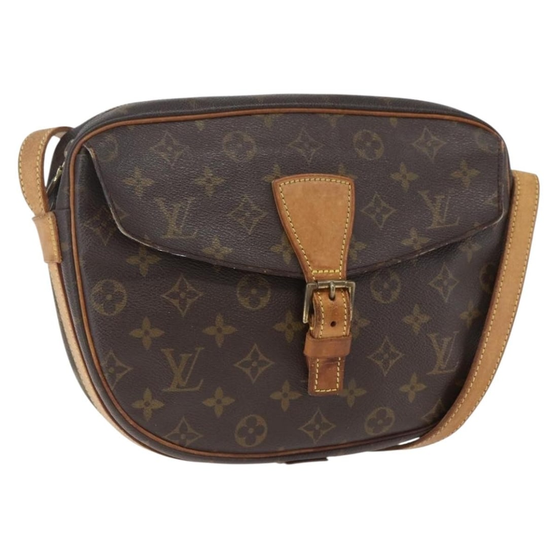 Monogram Canvas Jeune Fille GM Shoulder Bag by Louis Vuitton M51225: Monogram Canvas Jeune Fille GM Shoulder Bag by Louis Vuitton M51225 This is a Louis Vuitton Monogram Jeune Fille GM shoulder bag crafted from signature monogram canvas. The bag features an adjustable