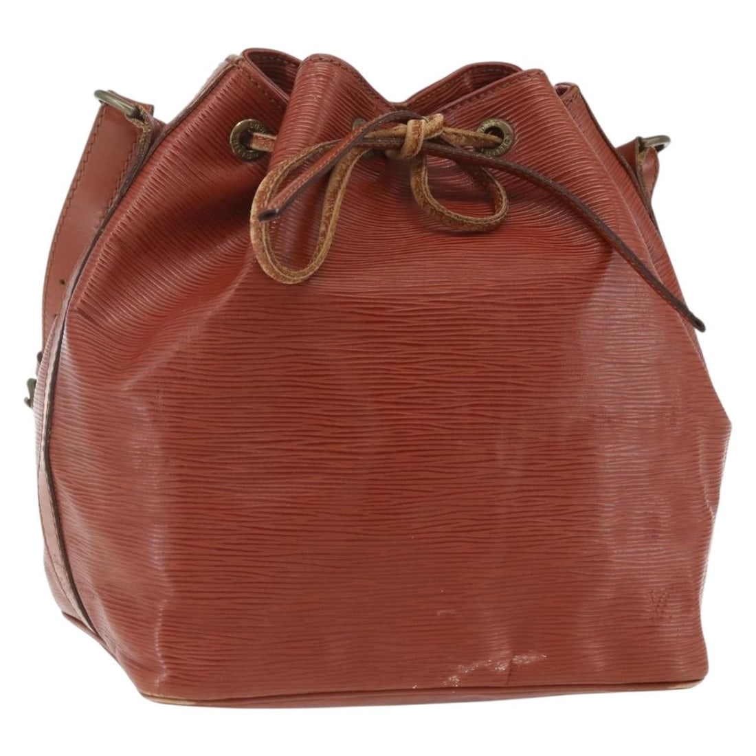 Louis Vuitton Petit Noe Epi Leather Brown Shoulder Bag M44103 France (1 of 18)