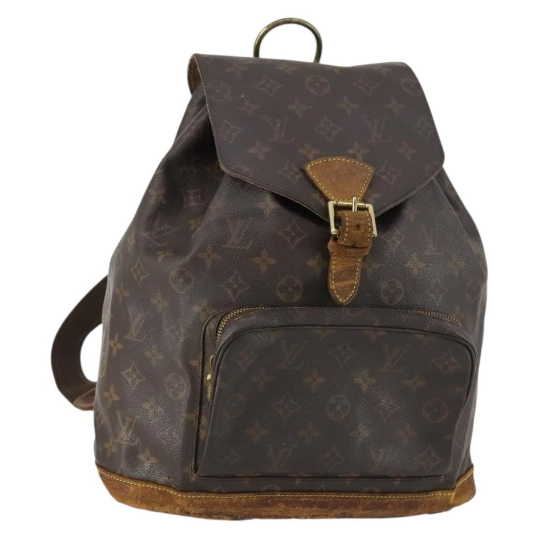 LOUIS VUITTON Monogram Montsouris GM Backpack M51135 Auth France (1 of 18)