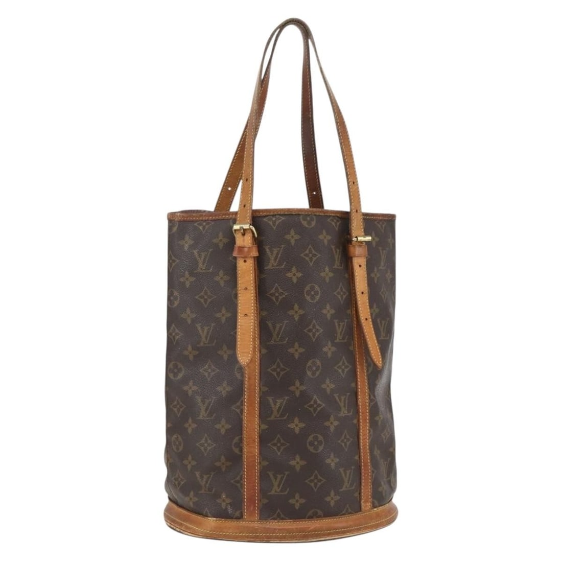 LOUIS VUITTON Monogram Bucket GM Shoulder Bag M42236 Authentic France: LOUIS VUITTON Monogram Bucket GM Shoulder Bag M42236 Authentic France This authentic LOUIS VUITTON Monogram Bucket GM Shoulder Bag (Model: M42236) is a stylish and functional accessory crafted from du