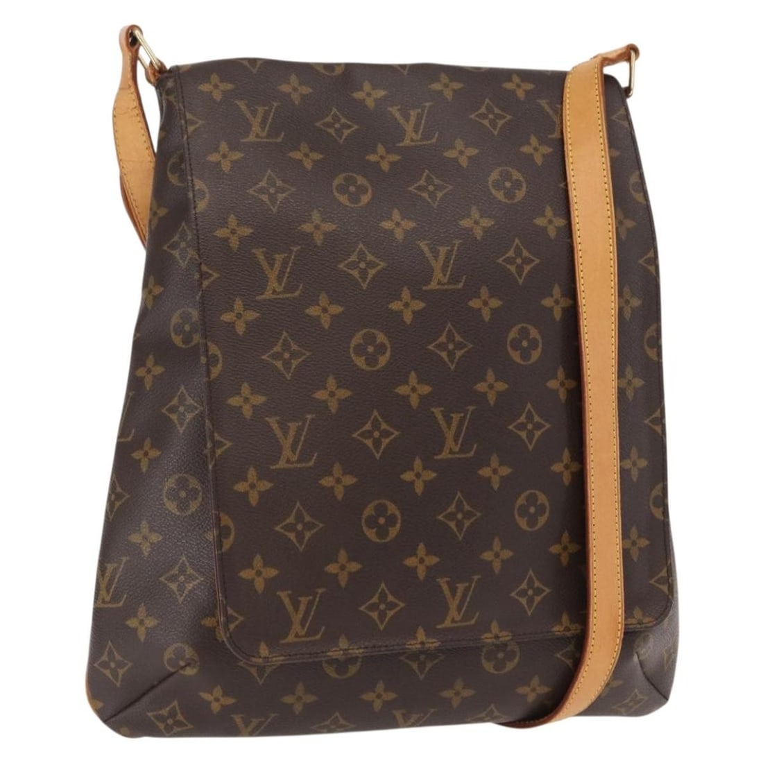 Louis Vuitton Musette Tango Monogram Canvas Shoulder Bag with Long Strap M51388: Louis Vuitton Musette Tango Monogram Canvas Shoulder Bag with Long Strap M51388 This Louis Vuitton Monogram Musette Tango is a long strap shoulder bag crafted from the brand's signature monogram canva