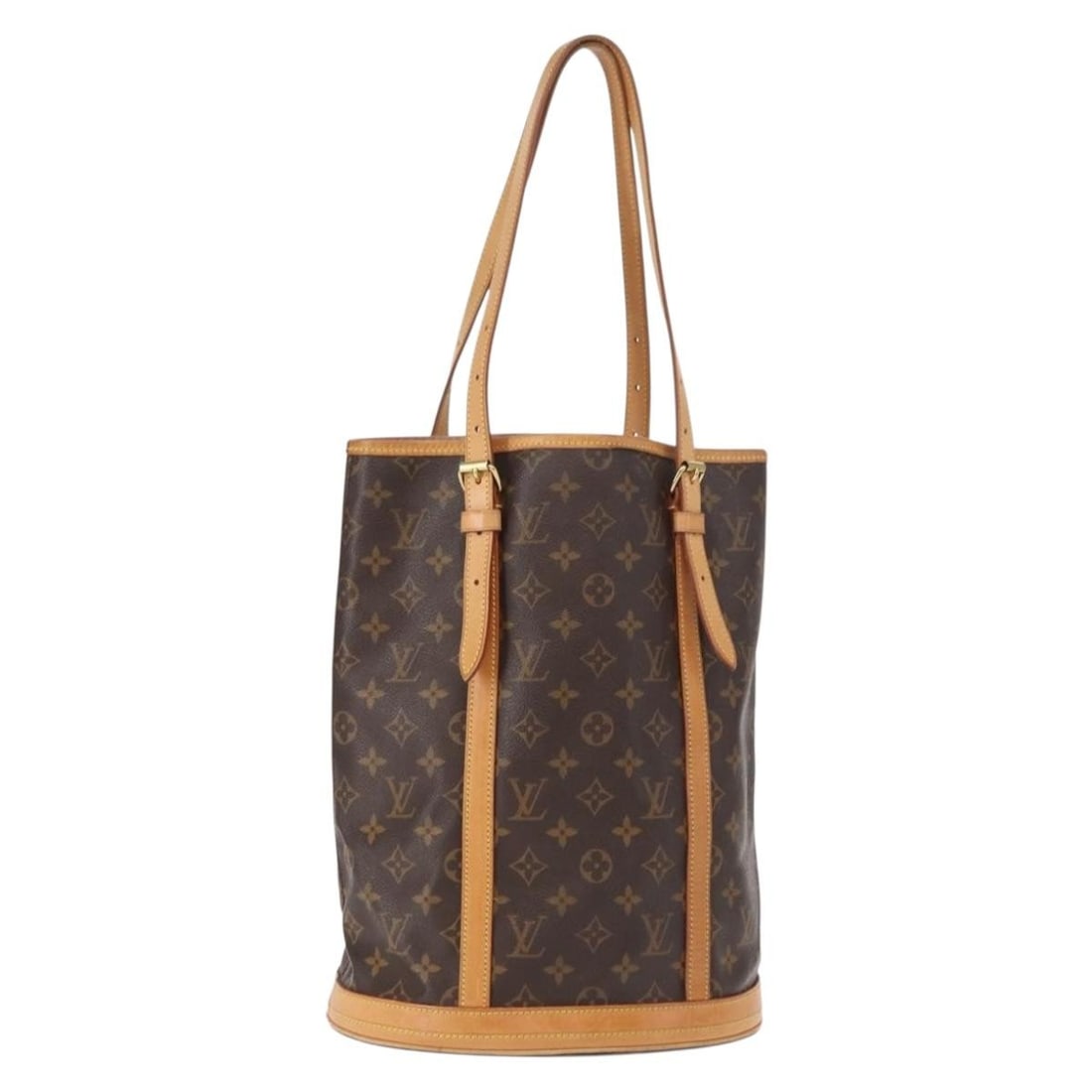 LOUIS VUITTON Monogram Bucket GM Shoulder Bag M42236 Auth France (1 of 18)