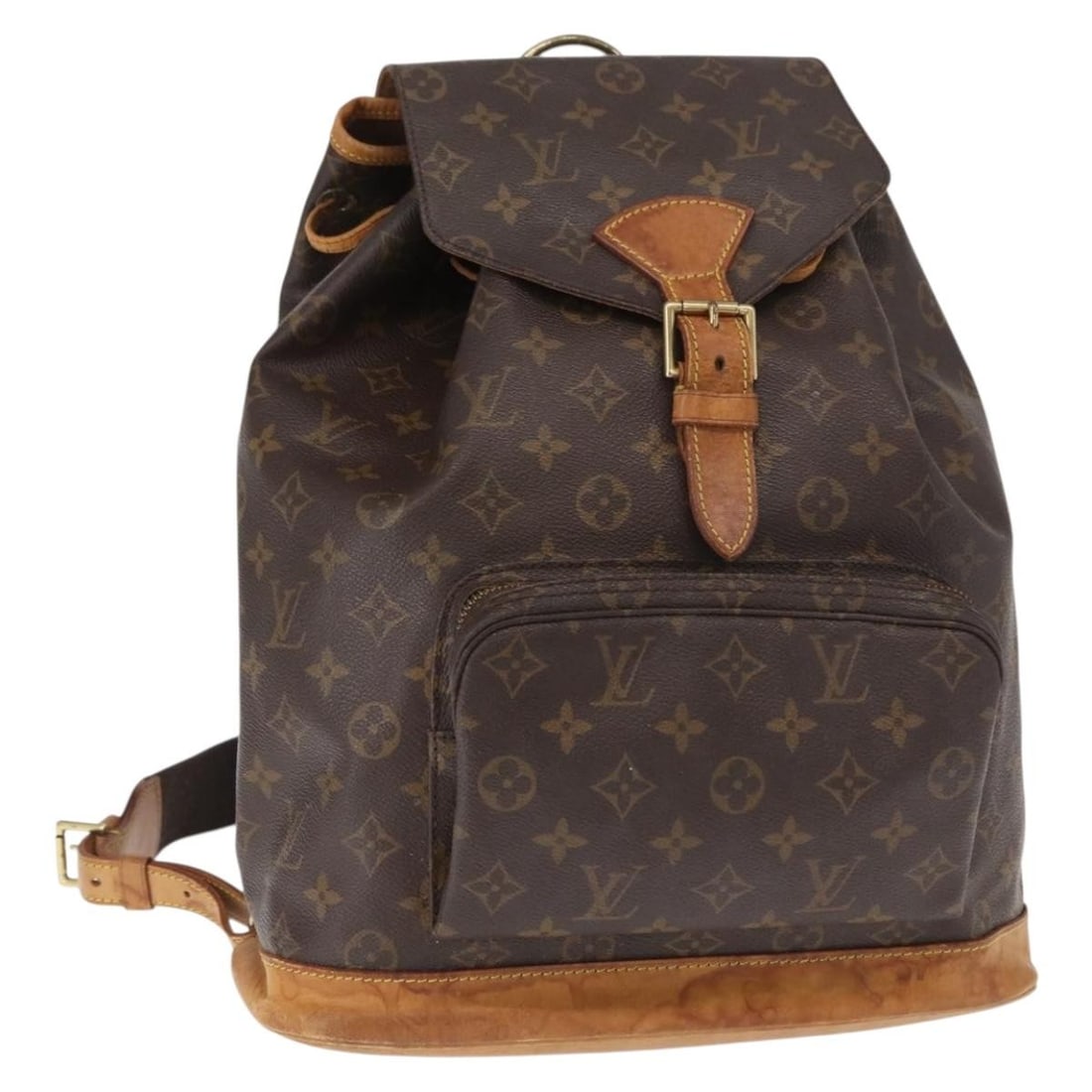 Louis Vuitton Montsouris GM Monogram Canvas M51135 Backpack from France (1 of 18)