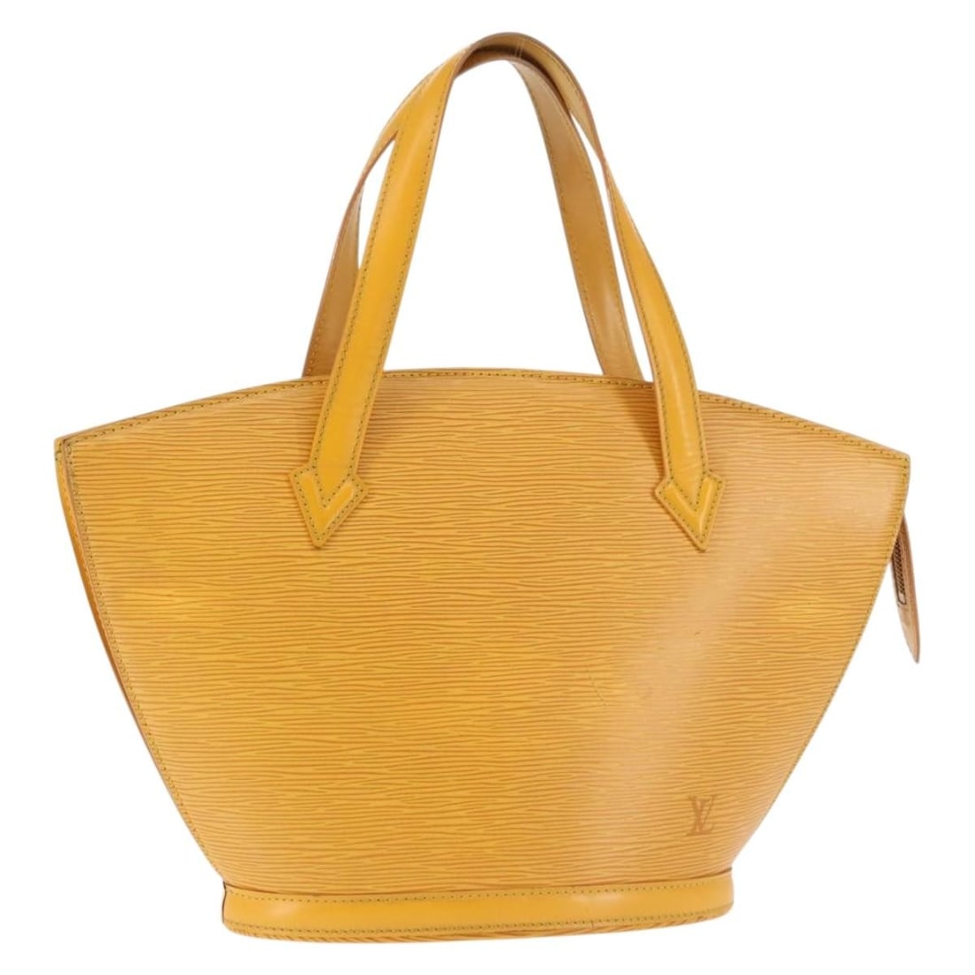 LOUIS VUITTON Epi Leather Saint Jacques Hand Bag Yellow M52279 Auth (1 of 18)
