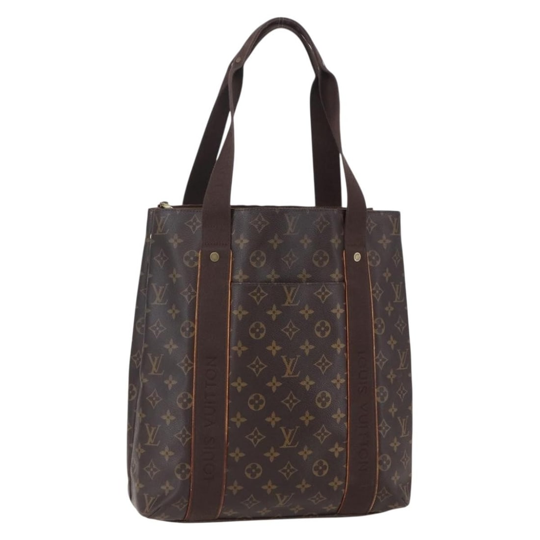 LOUIS VUITTON Monogram Cabas Bobur Tote Bag M53013 Auth France (1 of 18)