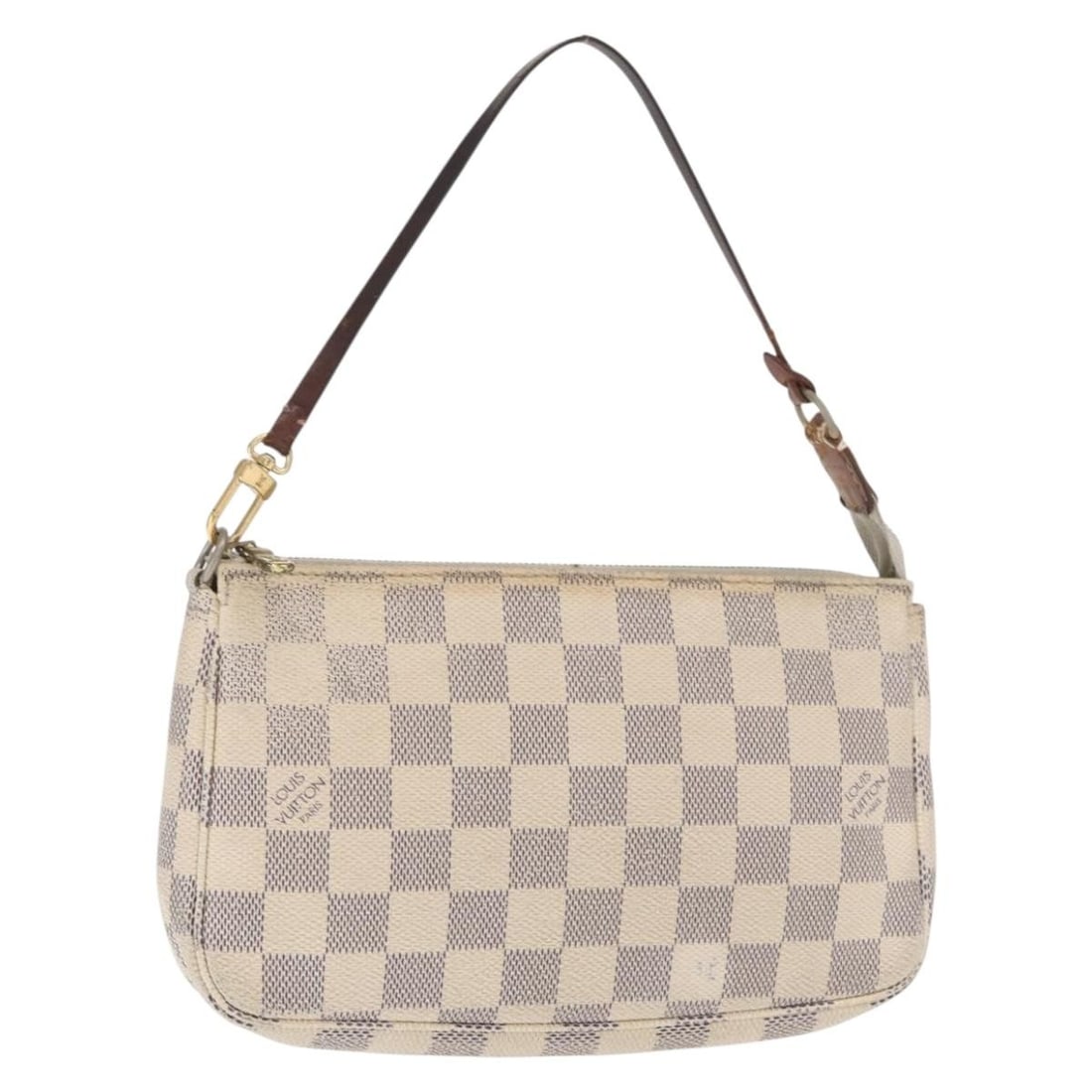 Louis Vuitton Damier Azur Canvas Pochette Accessoires Pouch N51986 Spain (1 of 18)