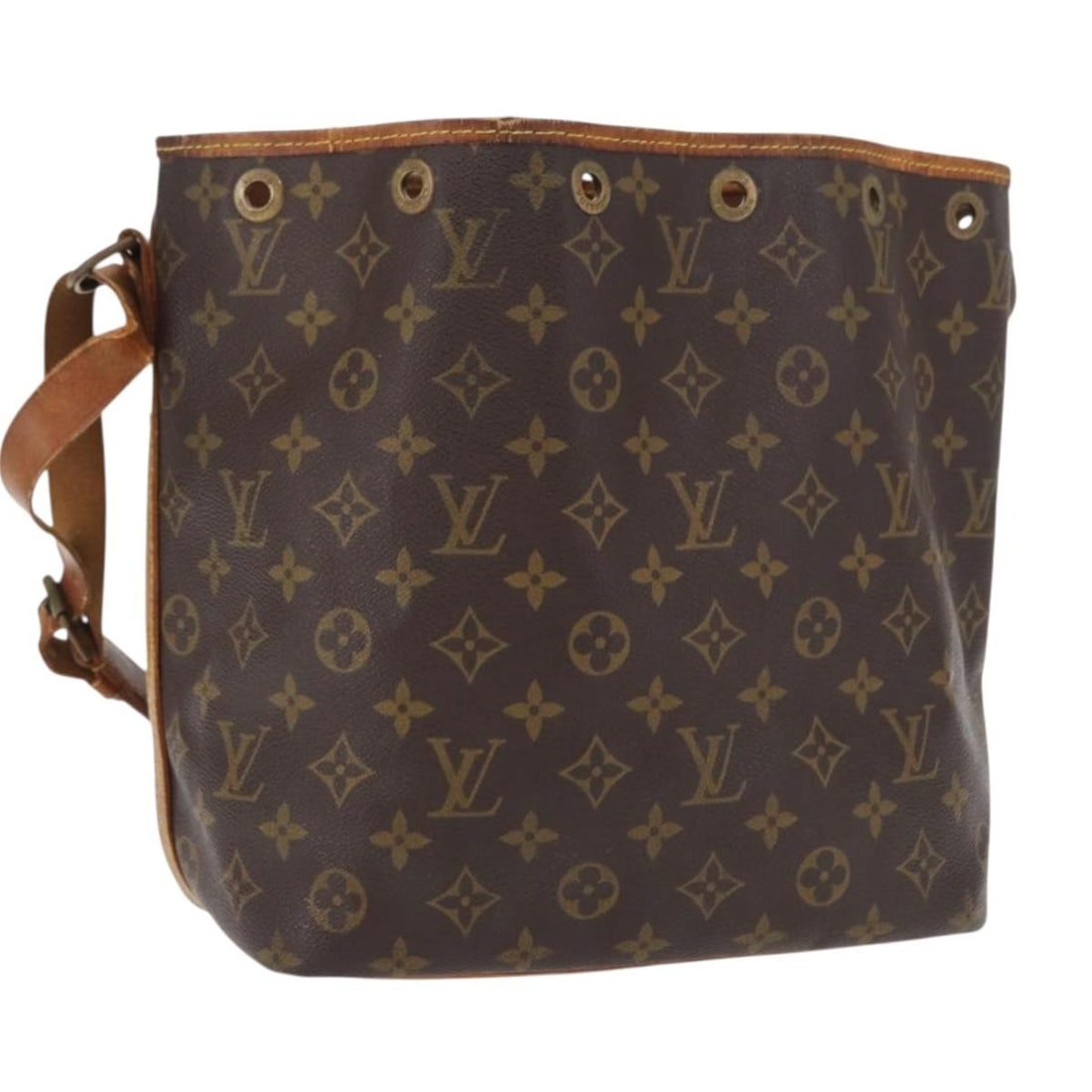 Louis Vuitton Petit Noe Monogram Canvas Shoulder Bag M42226 France (1 of 18)