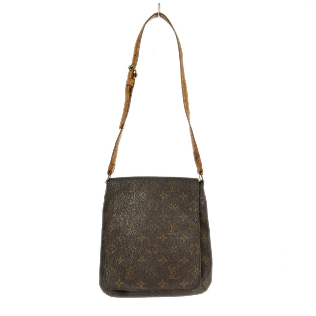 Louis Vuitton Musette Salsa Monogram Canvas Short Shoulder Bag M51258: Louis Vuitton Musette Salsa Monogram Canvas Short Shoulder Bag M51258 The Louis Vuitton Musette Salsa short shoulder bag features the iconic Monogram canvas leather exterior in brown with a flap magne