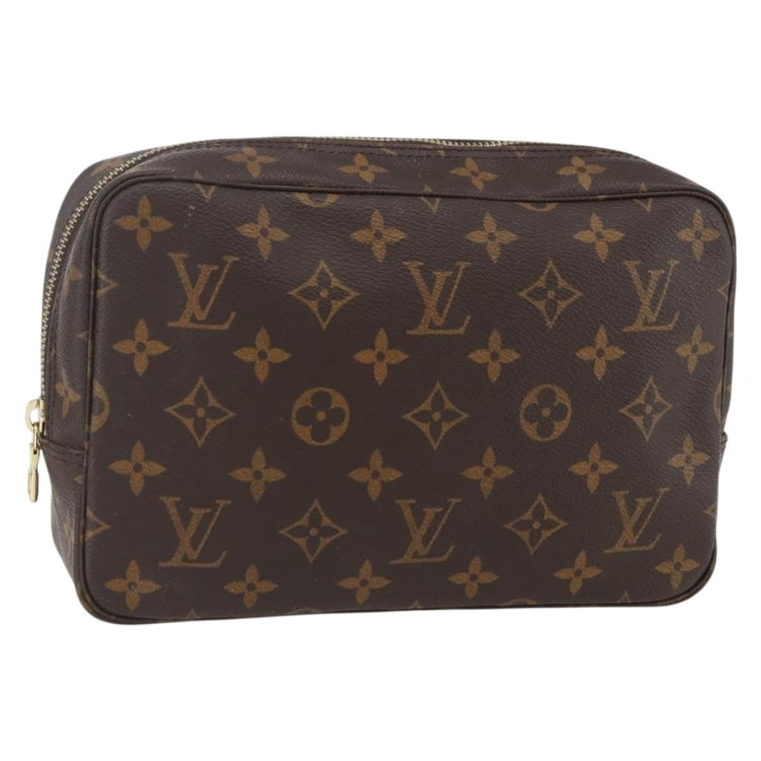 Louis Vuitton Monogram Canvas Trousse Toilette 23 Clutch Bag M47524 France (1 of 17)