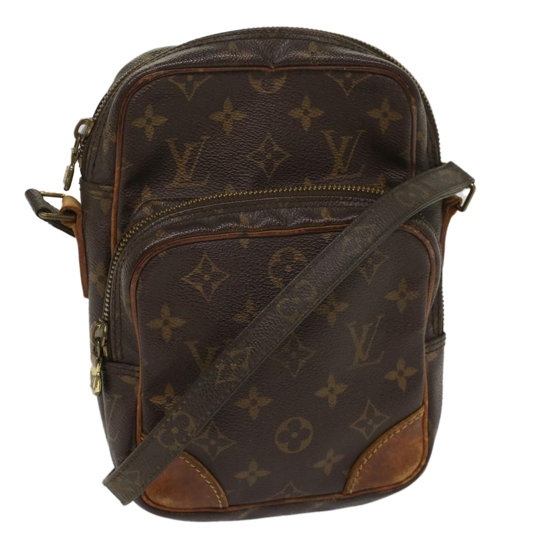 LOUIS VUITTON Monogram Amazon Shoulder Bag M45236 Authentic Vintage: LOUIS VUITTON Monogram Amazon Shoulder Bag M45236 Authentic Vintage This authentic LOUIS VUITTON Monogram Amazon Shoulder Bag (M45236) showcases the brand's iconic monogram canvas, exuding timeless el