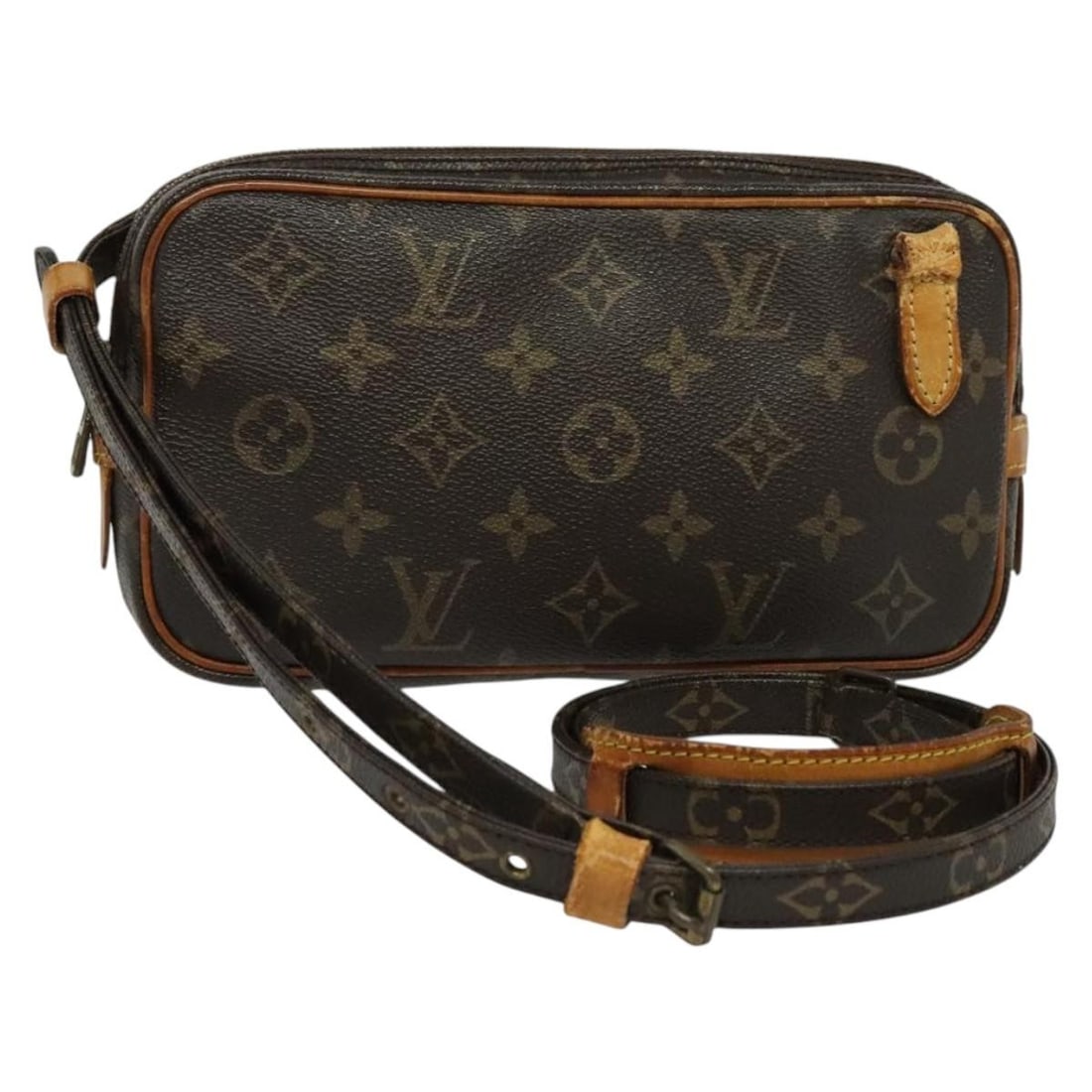 Louis Vuitton Monogram Marly Bandouliere Shoulder Bag M51828 Auth (1 of 18)