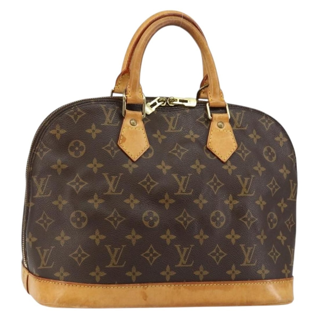 LOUIS VUITTON Monogram Alma Hand Bag M51130 Auth France (1 of 18)