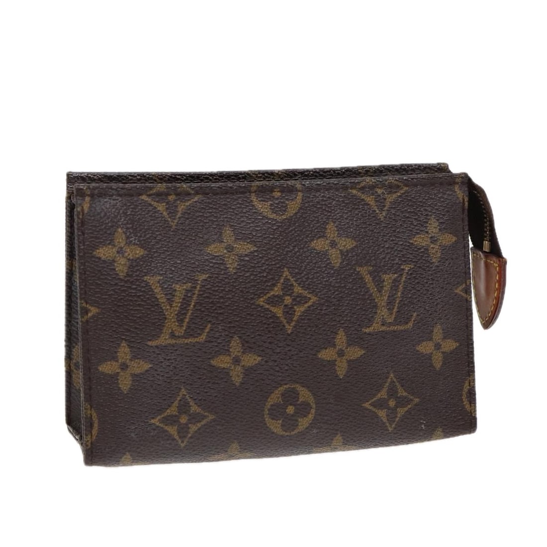 LOUIS VUITTON Monogram Poche Toilette 15 Pouch M47546 Made in Spain: LOUIS VUITTON Monogram Poche Toilette 15 Pouch M47546 Made in Spain The LOUIS VUITTON Monogram Poche Toilette 15 Pouch is a stylish accessory crafted from durable Monogram Canvas, making it a perfect