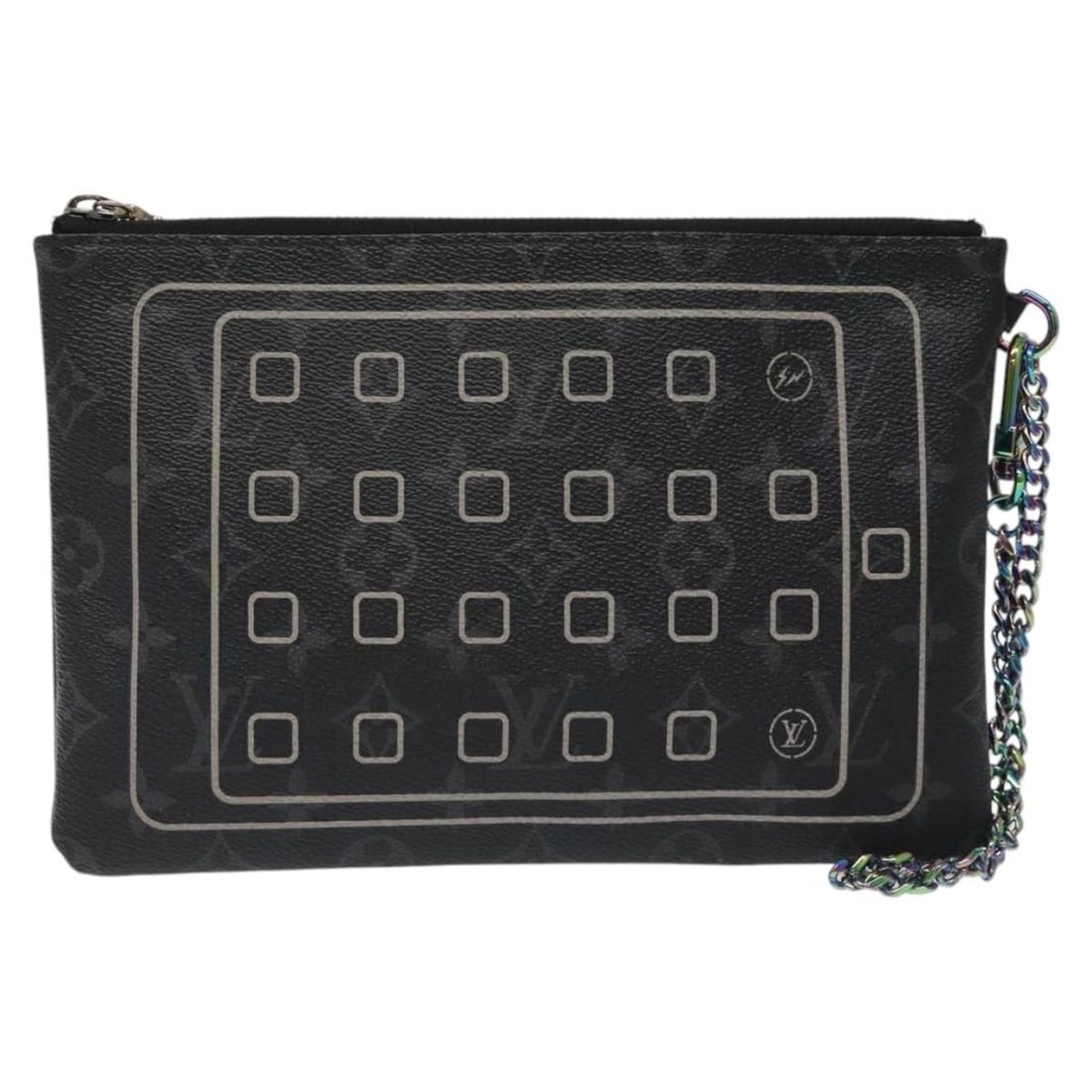 Louis Vuitton Monogram Eclipse iPhone Case M64449 Authenticated - 13