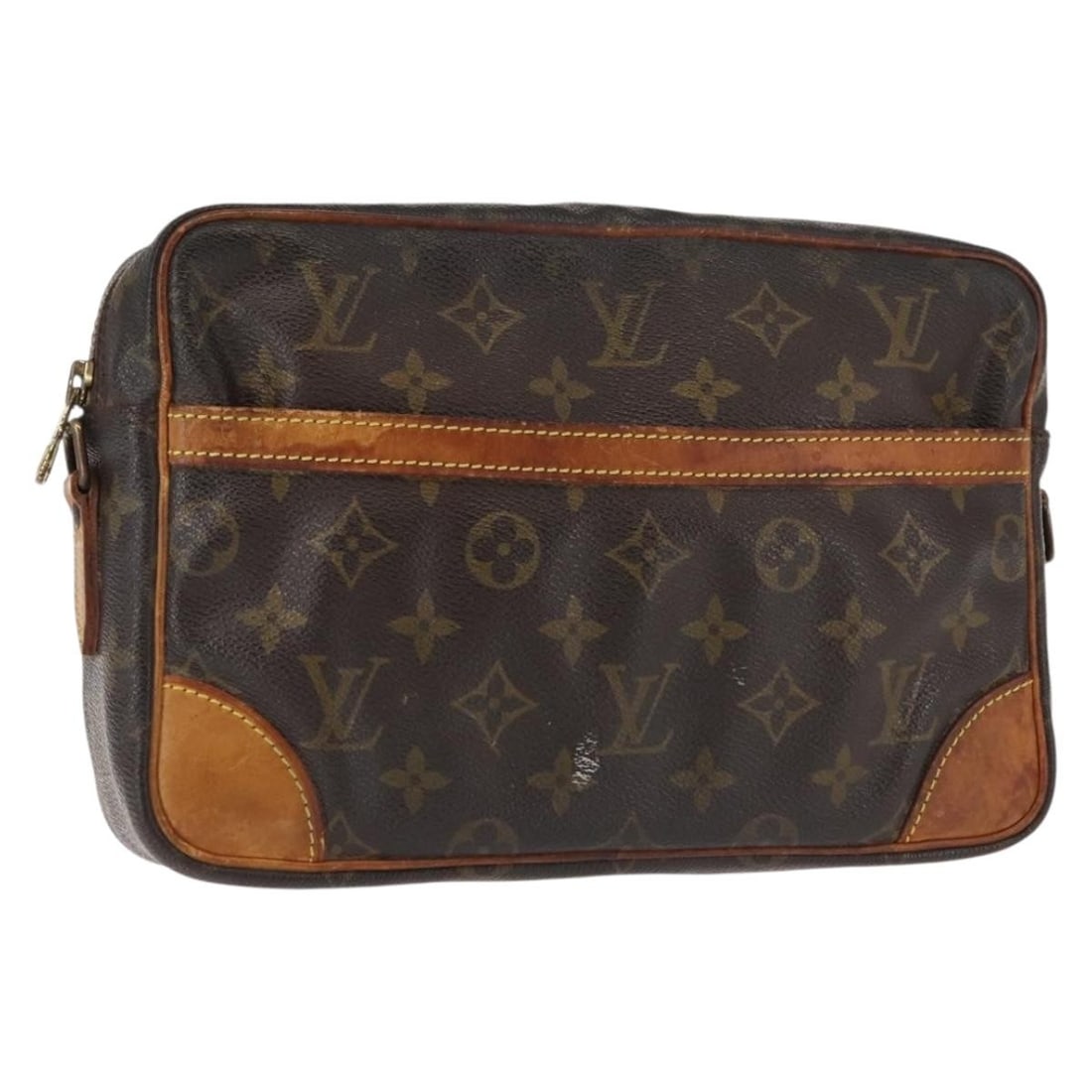 LOUIS VUITTON Monogram Trocadero 27 Shoulder Bag M51274 Auth France: LOUIS VUITTON Monogram Trocadero 27 Shoulder Bag M51274 Auth France Introducing the LOUIS VUITTON Monogram Trocadero 27 Shoulder Bag, a stylish accessory crafted in France. This shoulder bag features