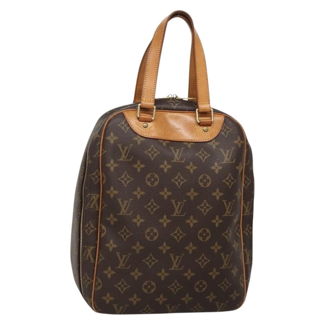 LOUIS VUITTON Monogram Excursion Hand Bag M41450 Auth France (1 of 18)
