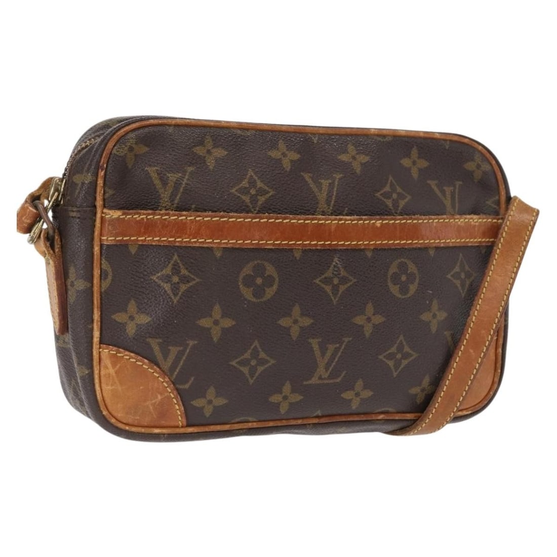 Monogram Canvas Trocadero 23 Shoulder Bag by Louis Vuitton M51276: Monogram Canvas Trocadero 23 Shoulder Bag by Louis Vuitton M51276 This is a Louis Vuitton Monogram Trocadero 23 shoulder bag crafted from monogram canvas. The bag features an adjustable shoulder strap