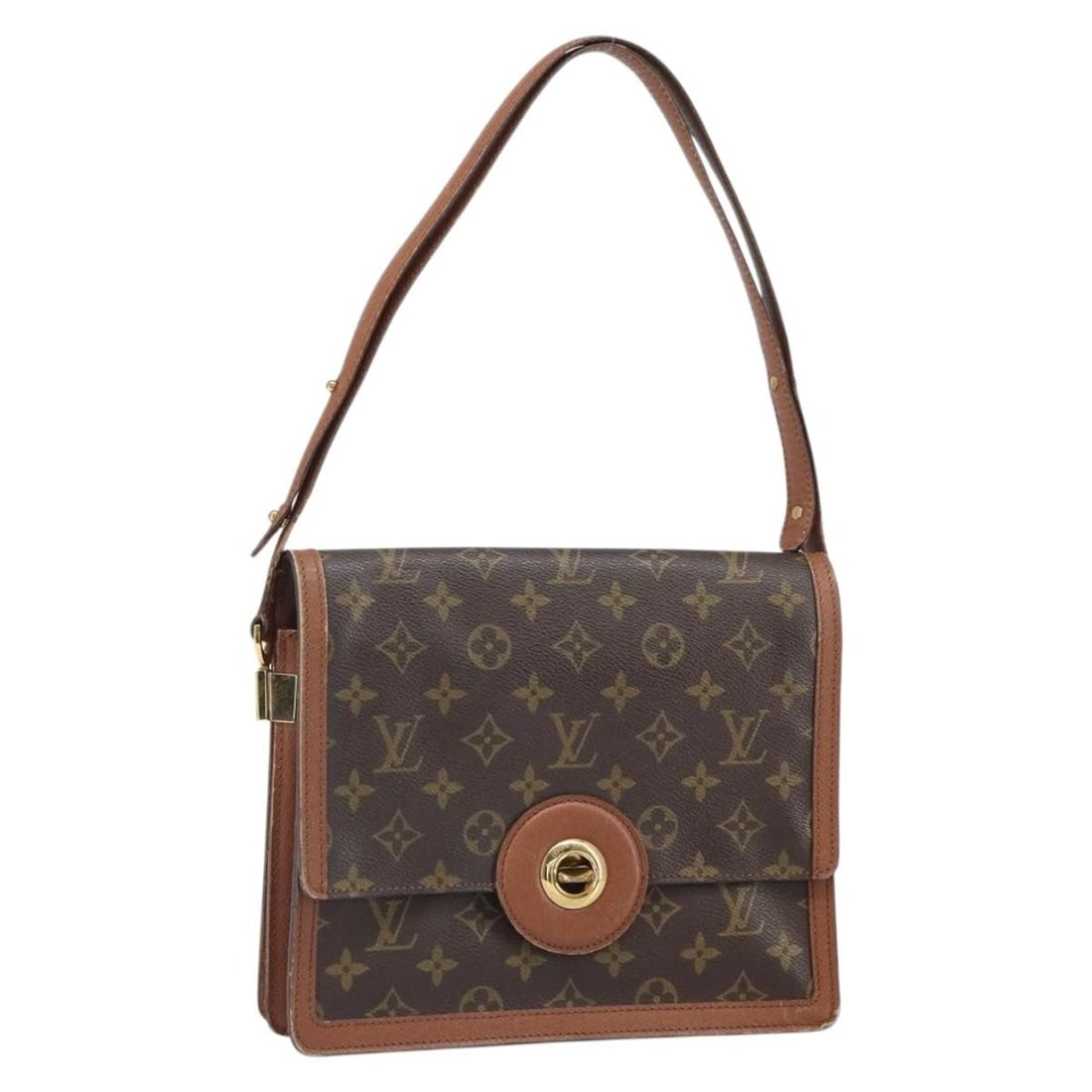 Louis Vuitton Raspail Monogram Canvas Shoulder Bag M51372 France: Louis Vuitton Raspail Monogram Canvas Shoulder Bag M51372 France This is a Louis Vuitton Raspail shoulder bag crafted from signature Monogram canvas. The bag features an adjustable shoulder strap and