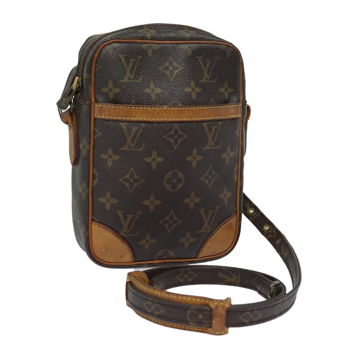 LOUIS VUITTON Monogram Danube Shoulder Bag M45266 Auth France (1 of 18)
