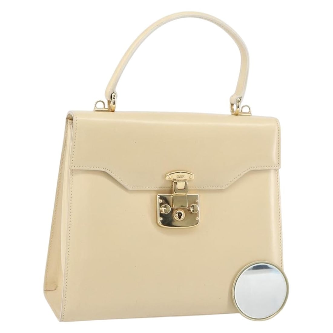 GUCCI Beige Gold Leather Hand Bag 000 2026 0258 Authentic Italy: GUCCI Beige Gold Leather Hand Bag 000 2026 0258 Authentic Italy This authentic GUCCI hand bag is a stylish accessory crafted in Italy from high-quality leather in an elegant beige and gold color combi