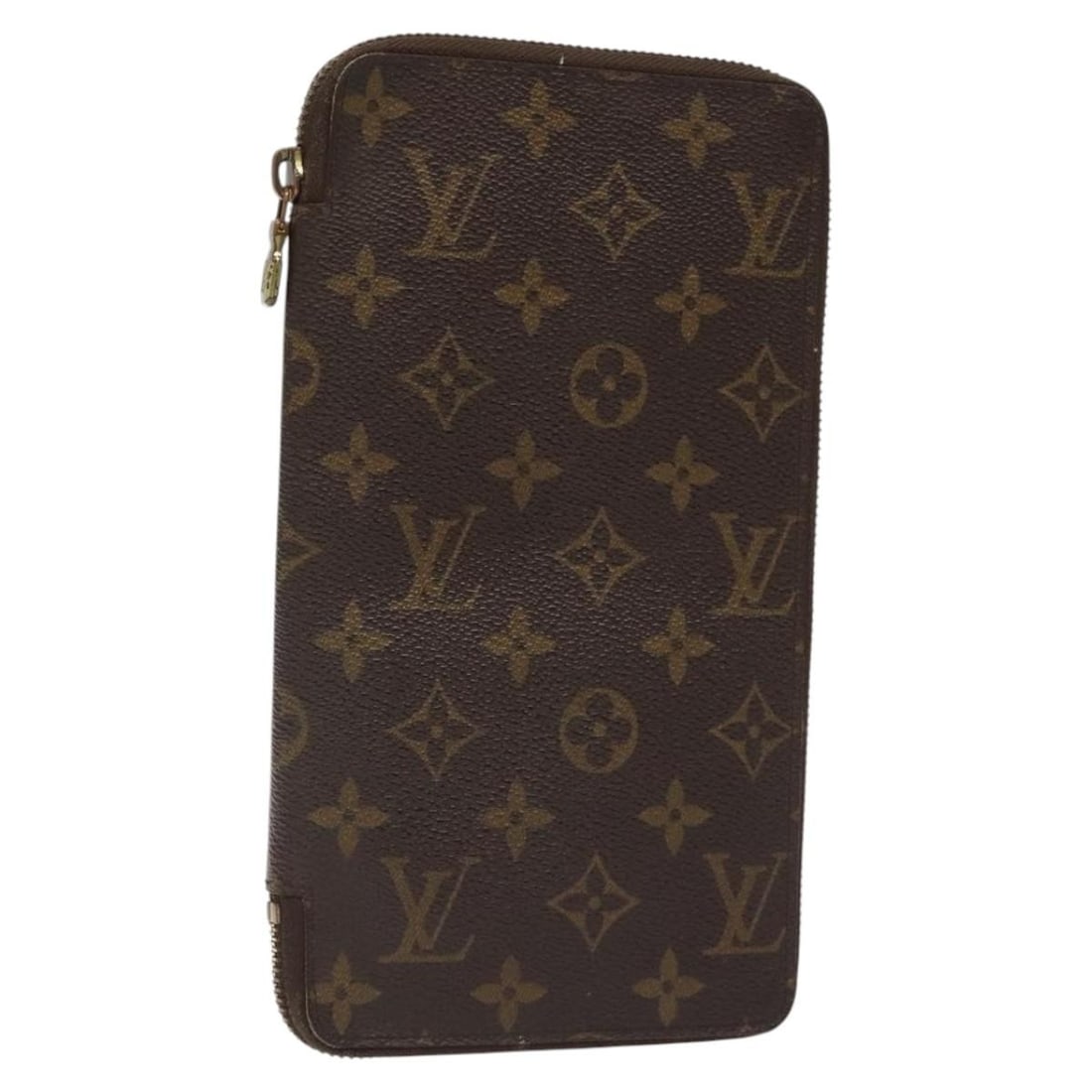 LOUIS VUITTON Monogram Zippy Organizer Long Wallet M62581 Auth France (1 of 18)
