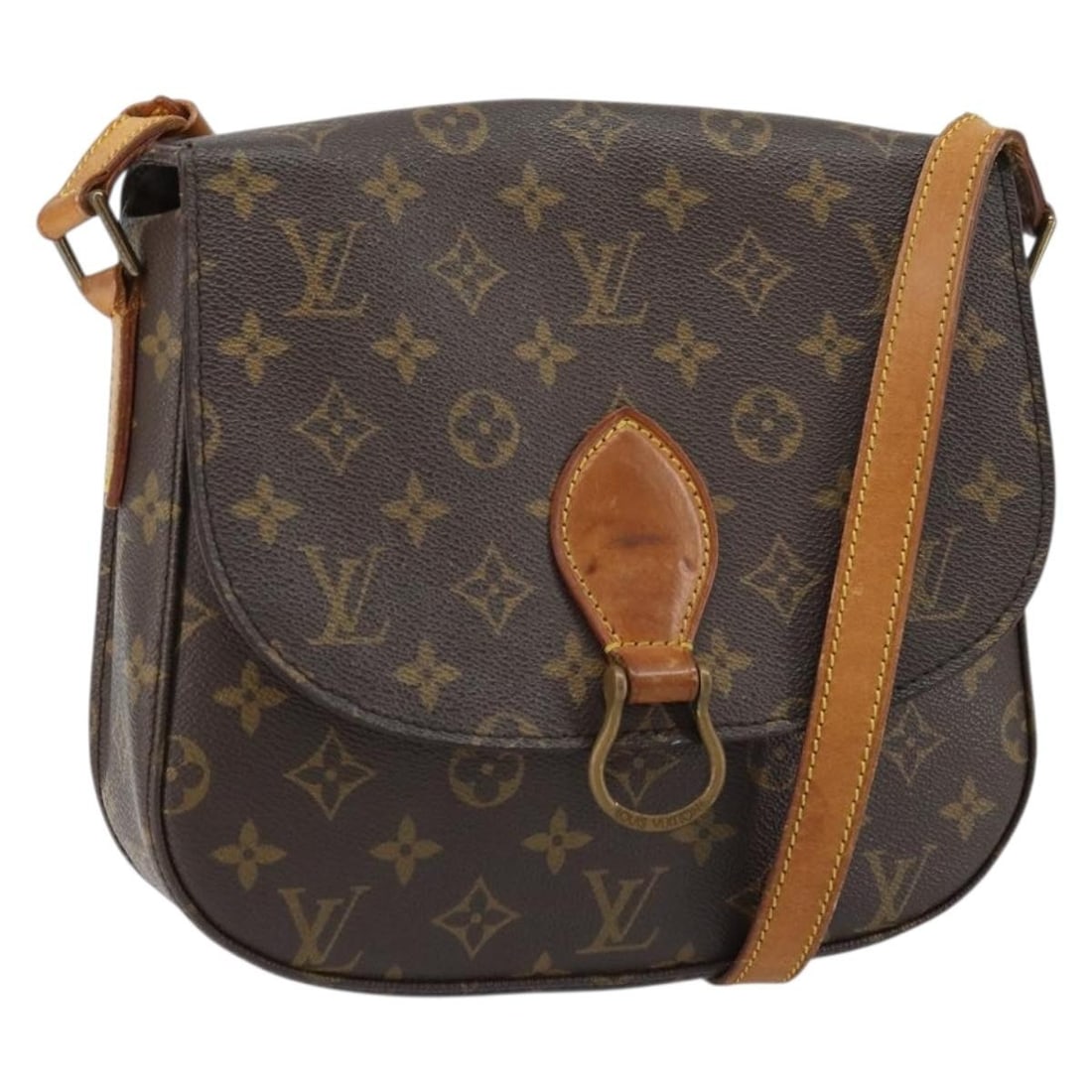 Saint Cloud GM Shoulder Bag Monogram Canvas M51242 by Louis Vuitton: Saint Cloud GM Shoulder Bag Monogram Canvas M51242 by Louis Vuitton This Louis Vuitton Monogram Saint Cloud GM Shoulder Bag features the classic monogram canvas exterior with a flap front and adjustab