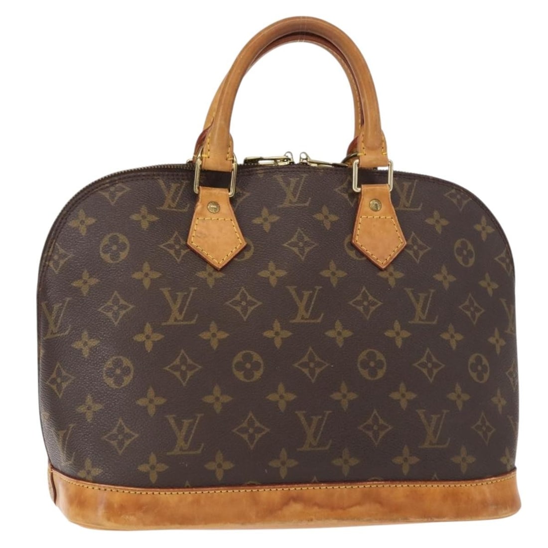 LOUIS VUITTON Monogram Alma Hand Bag M51130 Auth France (1 of 18)