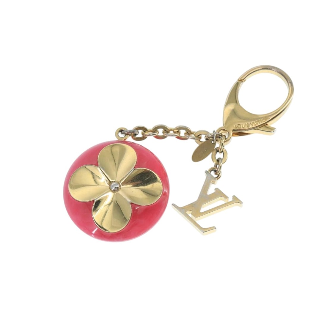 Louis Vuitton Hollow Flower Gold Key Holder M66975 Made in Italy (1 of 10)