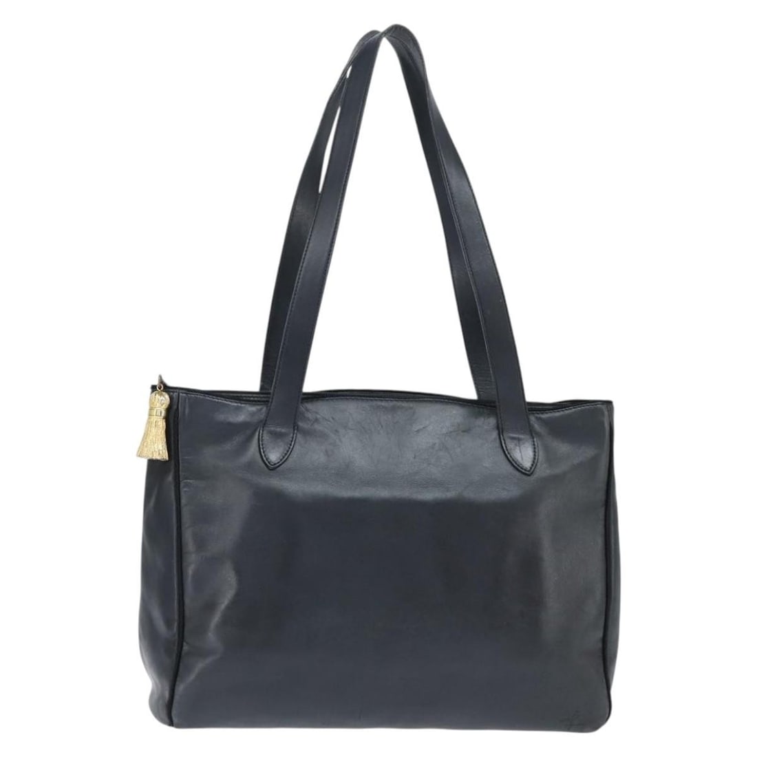 Christian Dior Black Gold Leather Tote Bag Auth 148884: Christian Dior Black Gold Leather Tote Bag Auth 148884 This elegant Christian Dior Tote Bag is crafted from high-quality leather in a striking black and gold color combination. Designed for both style
