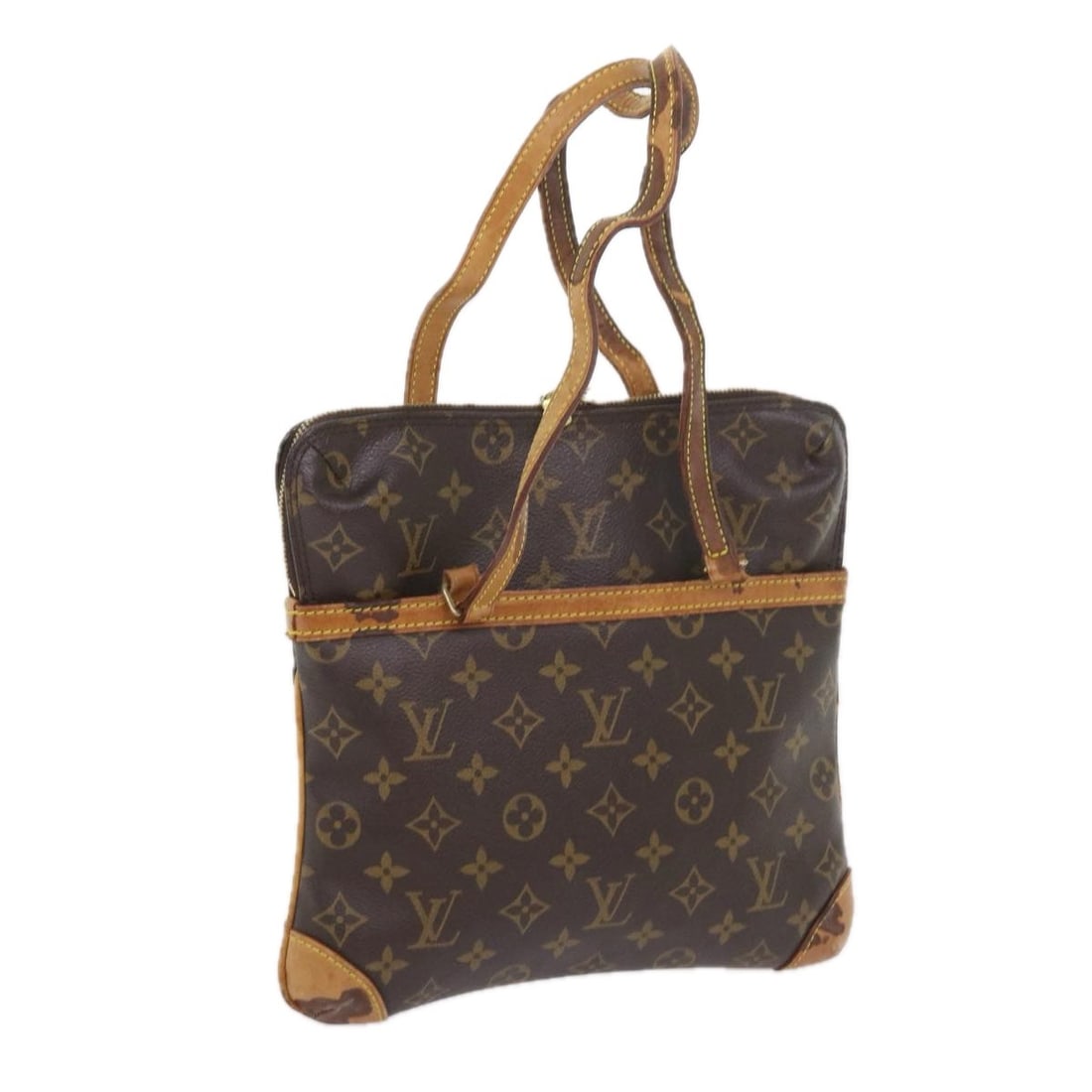 LOUIS VUITTON Monogram Coussin GM Shoulder Bag M51141 Made in France: LOUIS VUITTON Monogram Coussin GM Shoulder Bag M51141 Made in France The LOUIS VUITTON Monogram Coussin GM Shoulder Bag is a stylish and sophisticated choice for fashion enthusiasts. Crafted from prem