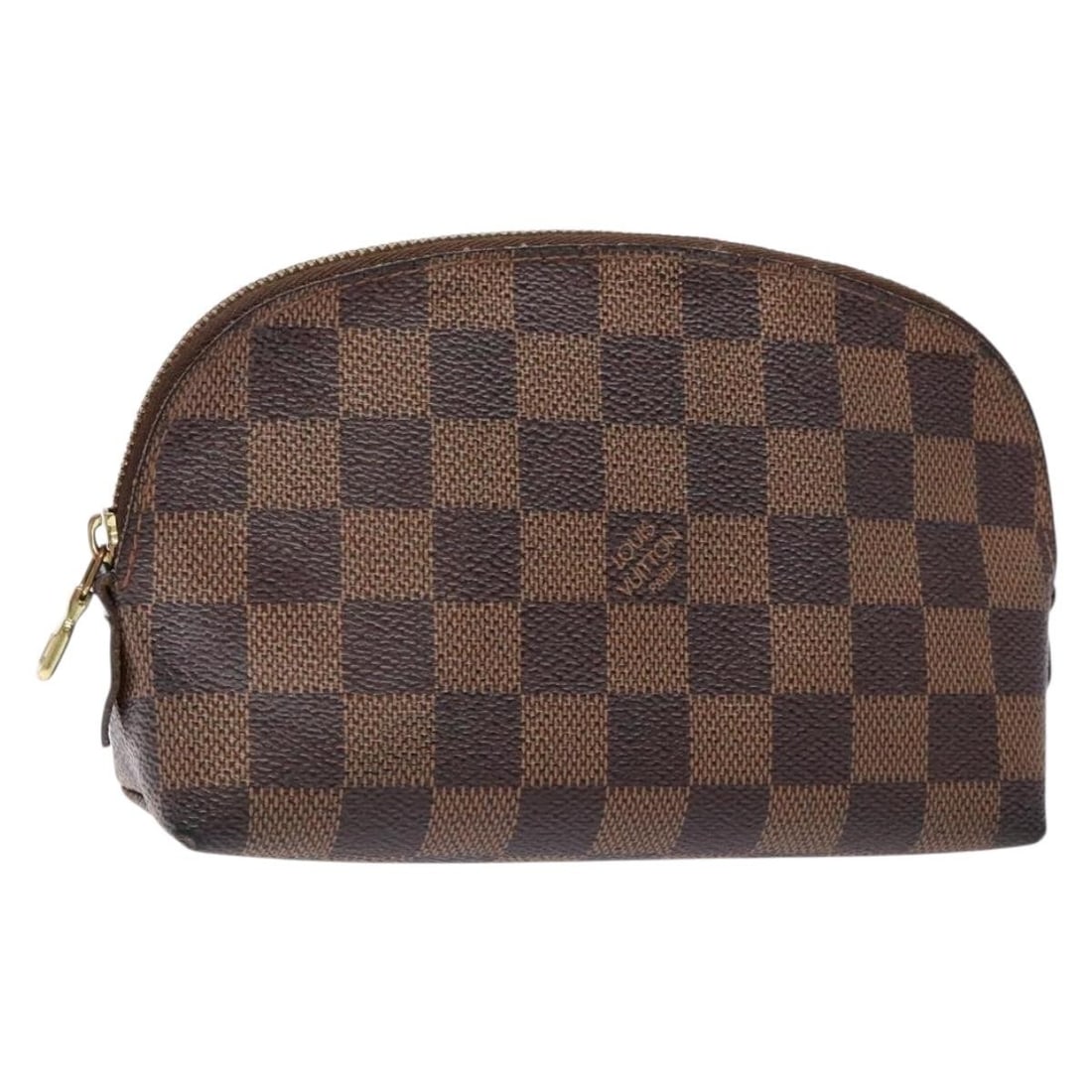 Louis Vuitton Damier Ebene Pochette Cosmetic Pouch N47516 Authentic (1 of 18)