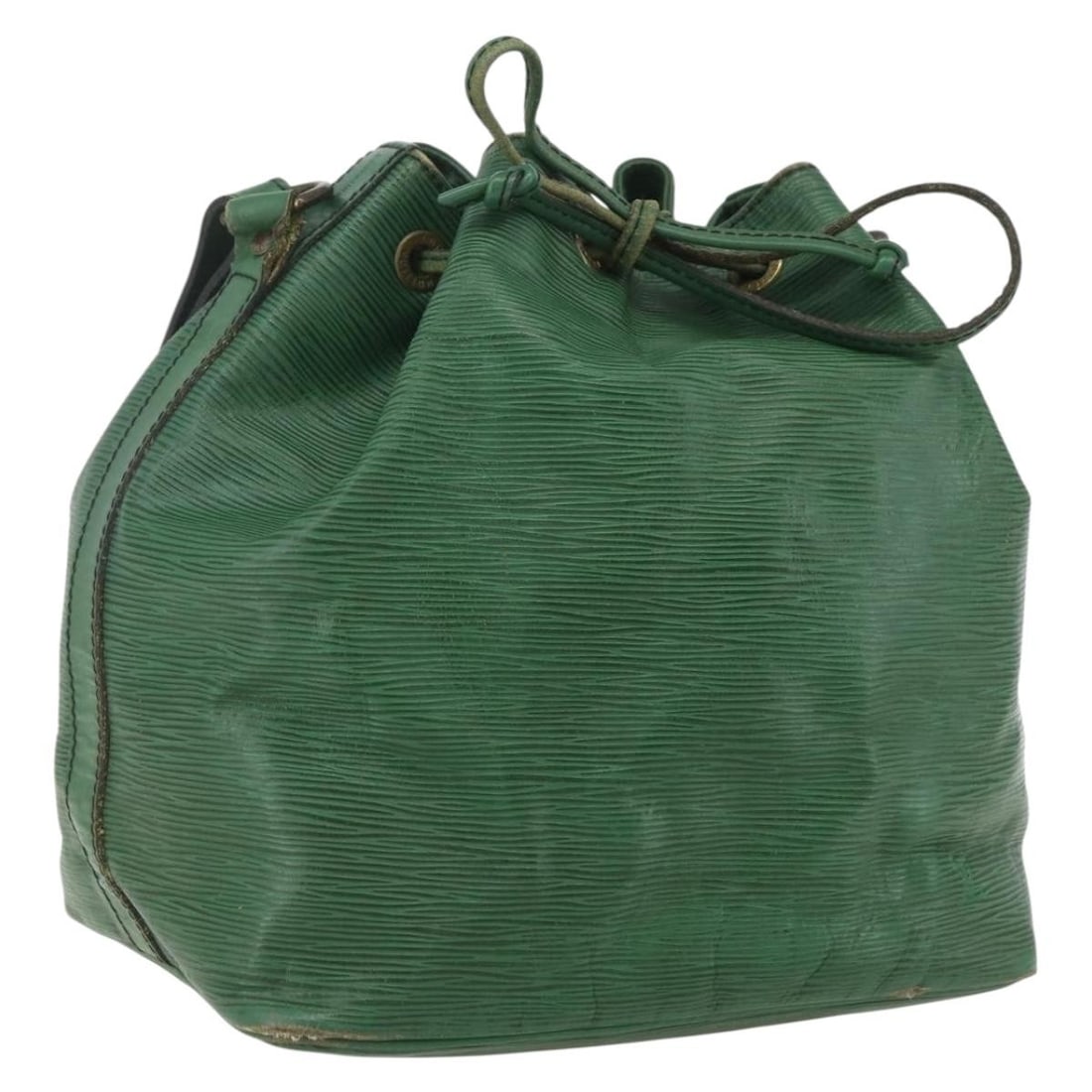 Louis Vuitton Petit Noe Green Epi Leather Shoulder Bag M44104 (1 of 18)