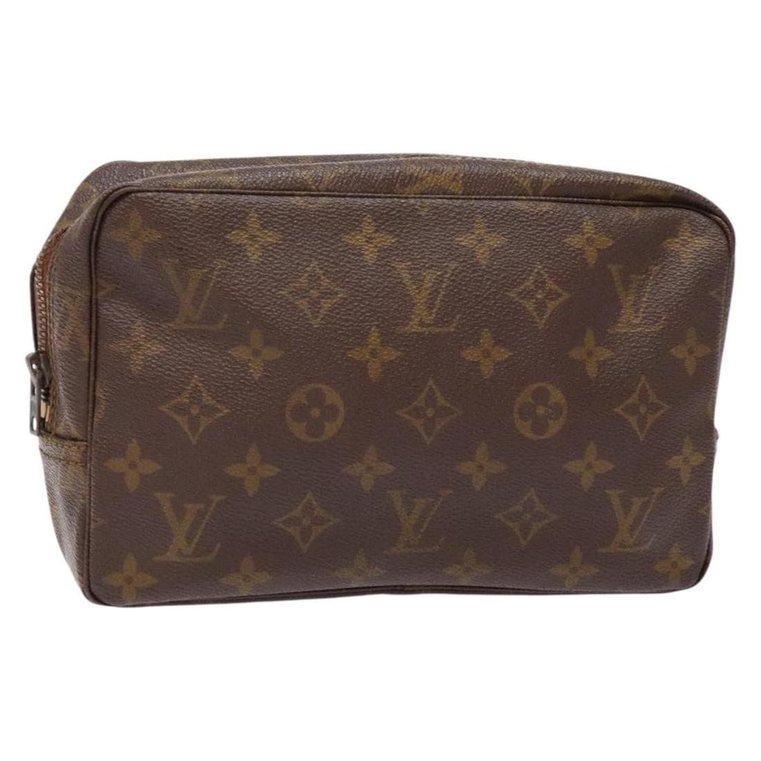 LOUIS VUITTON Monogram Trousse Toilette 23 Clutch Bag M47524 Authentic (1 of 17)