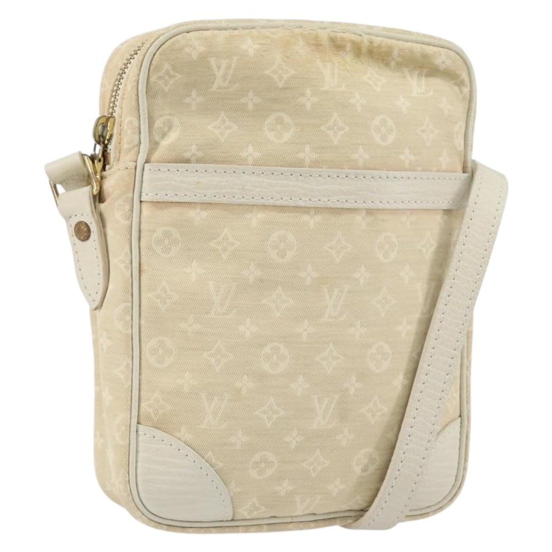 LOUIS VUITTON Monogram Mini Lin Danube Shoulder Bag M95318 Dunne: LOUIS VUITTON Monogram Mini Lin Danube Shoulder Bag M95318 Dunne This LOUIS VUITTON Monogram Mini Lin Danube Shoulder Bag is a stylish and functional accessory crafted from durable Monogram Mini Lin C