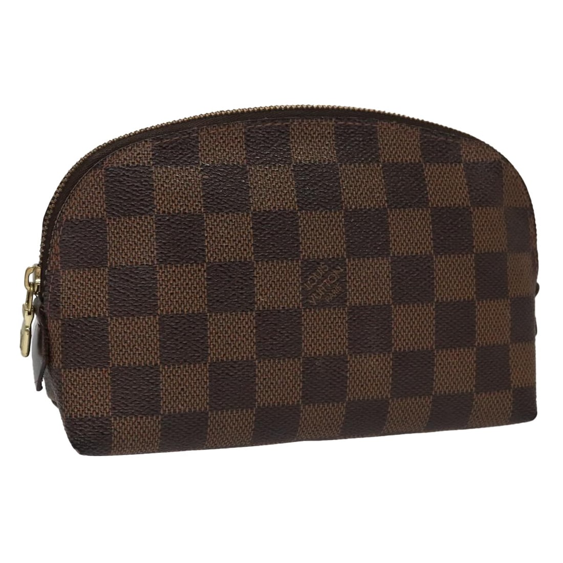 LOUIS VUITTON Damier Ebene Cosmetic Pouch N47516 Authentic Spain (1 of 18)