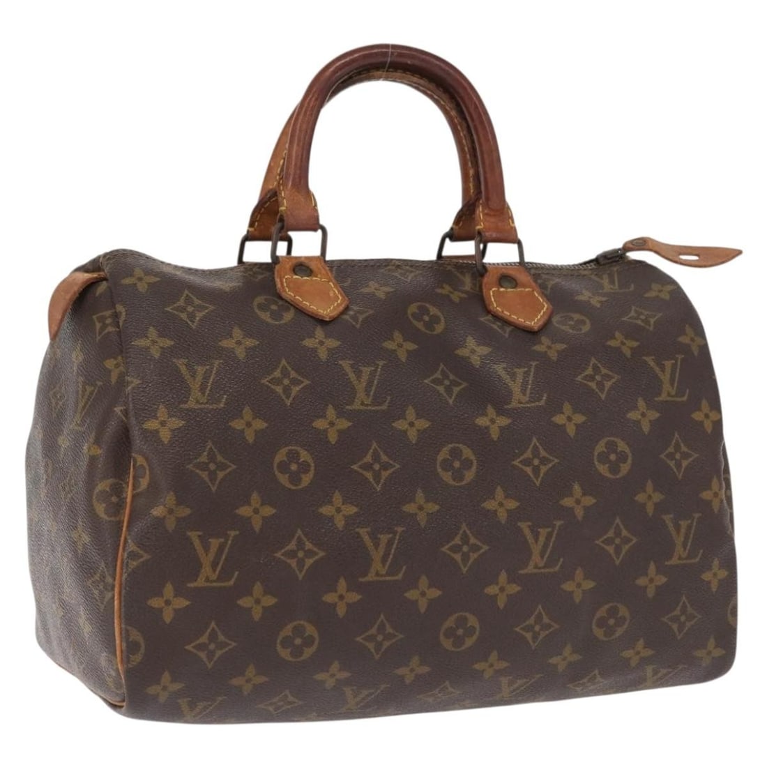 Louis Vuitton Speedy 30 Monogram Canvas M41526 French Handbag: Louis Vuitton Speedy 30 Monogram Canvas M41526 French Handbag This is a Louis Vuitton Monogram Speedy 30 handbag, model M41526, crafted from signature Monogram canvas. The bag is made in France and fe