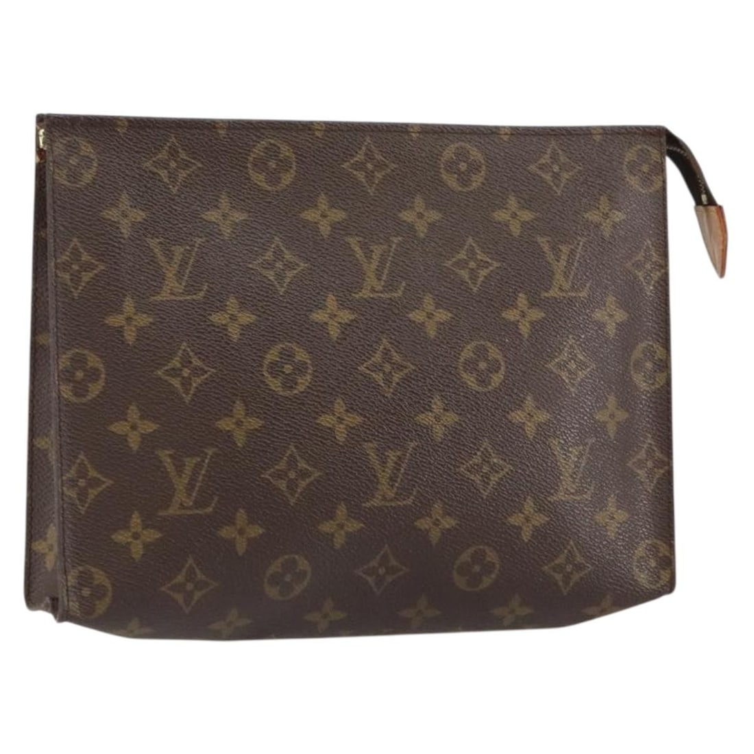 LOUIS VUITTON Monogram Poche Toilette 26 Pouch M47542 Auth France (1 of 17)