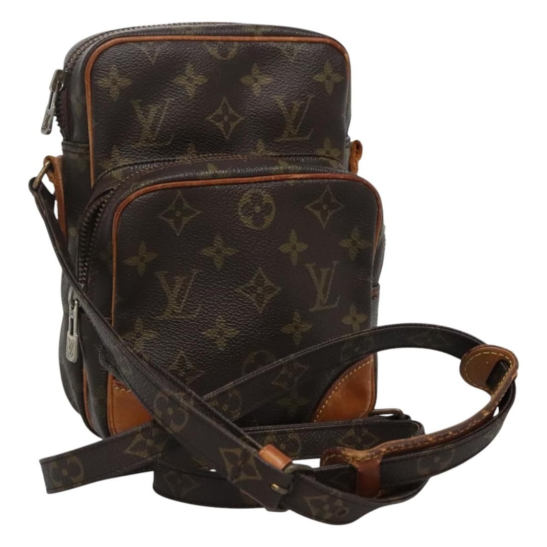 LOUIS VUITTON Monogram Amazon Shoulder Bag M45236 Vintage Style (1 of 18)