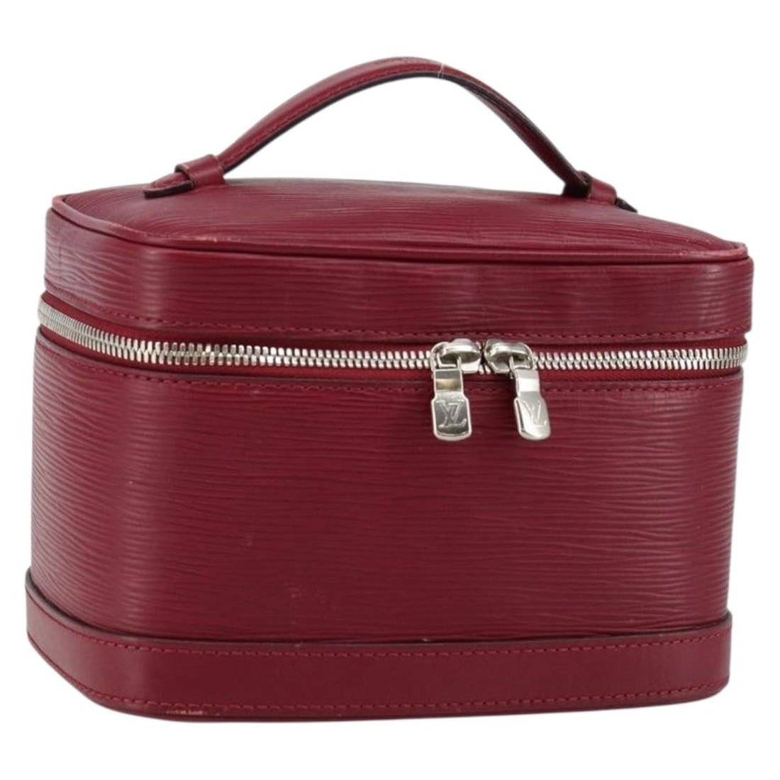 LOUIS VUITTON Epi Nice Mini Hand Bag Fuchsia M53686 France (1 of 18)