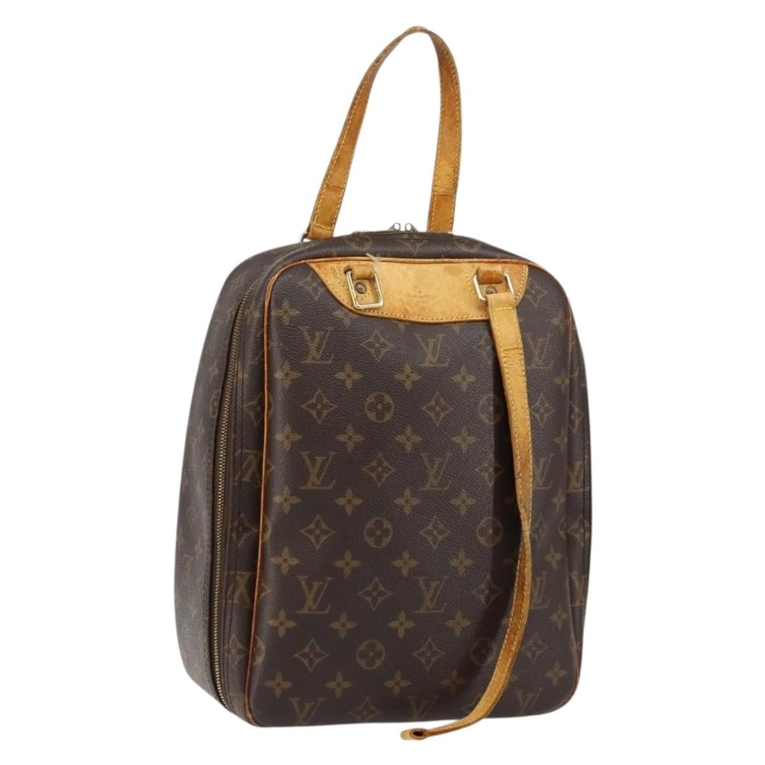 LOUIS VUITTON Monogram Excursion Hand Bag M41450 Auth France (1 of 18)