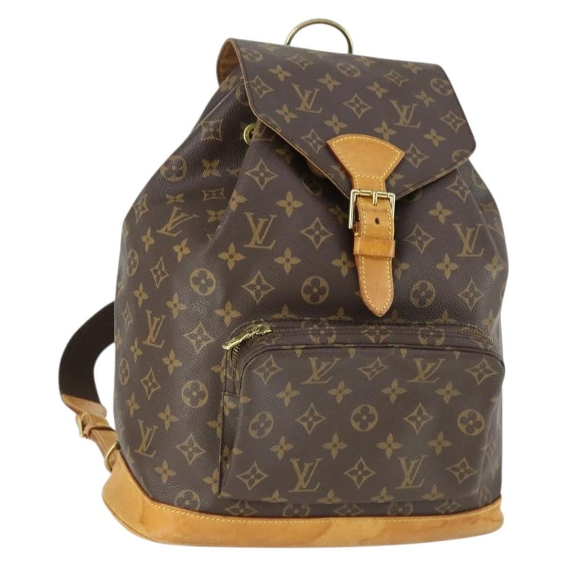 Louis Vuitton Montsouris GM Monogram Canvas Backpack M51135 France: Louis Vuitton Montsouris GM Monogram Canvas Backpack M51135 France This Louis Vuitton Montsouris GM Backpack features the signature Monogram Canvas exterior and is designed for everyday use. The backp