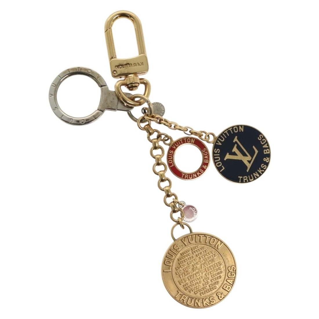 Louis Vuitton M60076 Gold Metal Key Holder Authentic (1 of 9)