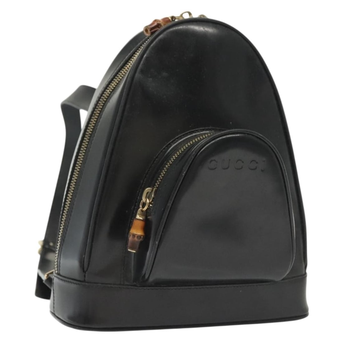 GUCCI Bamboo Body Bag Patent Leather Black Silver 003 3444 0127 Auth: GUCCI Bamboo Body Bag Patent Leather Black Silver 003 3444 0127 Auth This GUCCI Bamboo Body Bag showcases a striking black and silver patent leather exterior, exuding sophistication and style. Crafted