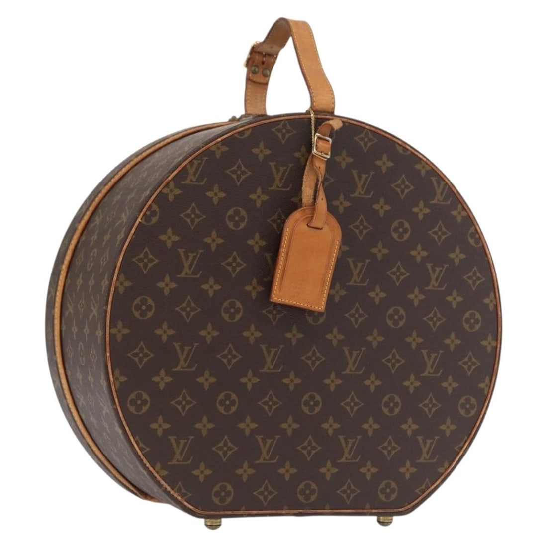 Louis Vuitton Monogram Canvas Hat Case Boite Chapeau 40 M23624 France (1 of 18)