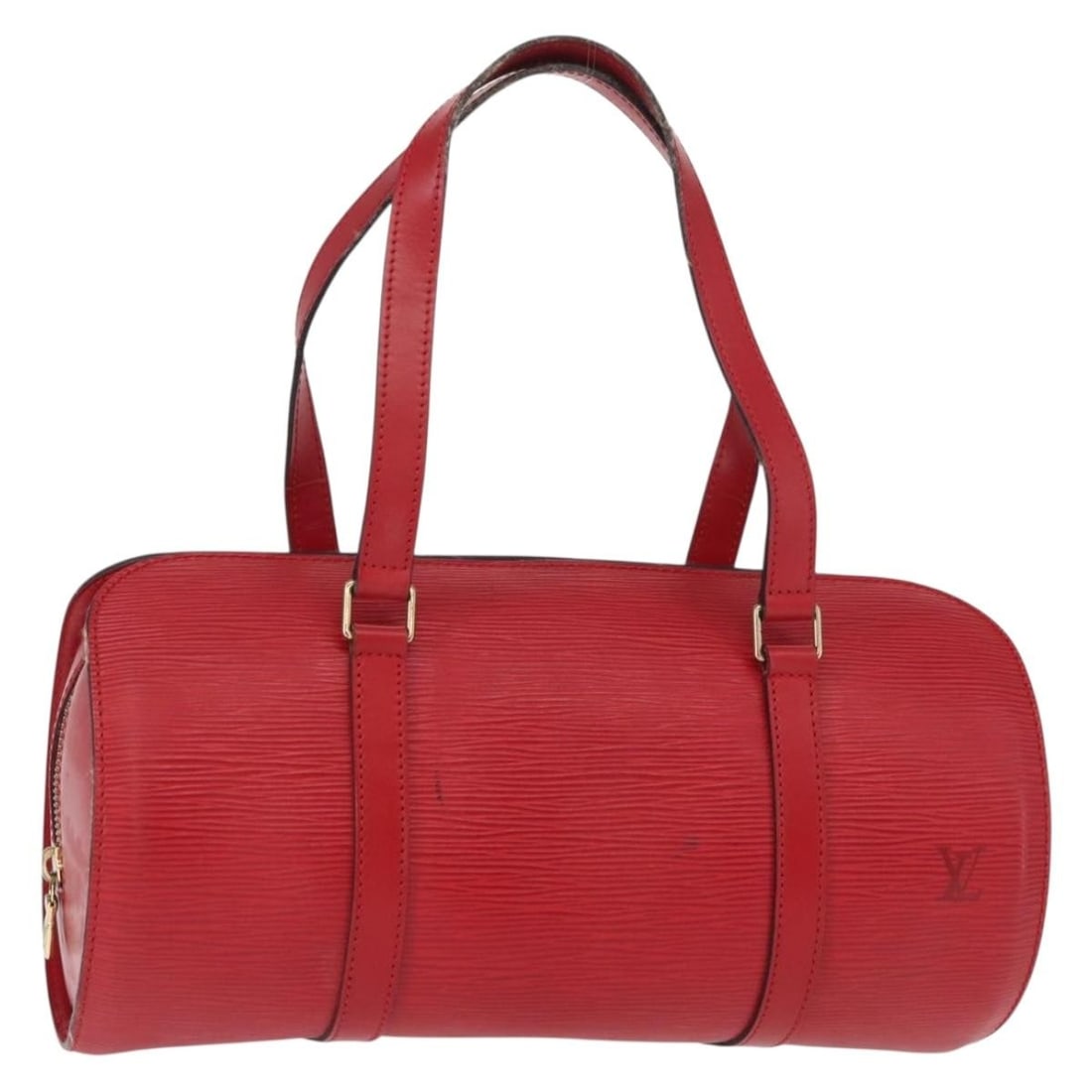 LOUIS VUITTON Epi Soufflot Hand Bag Red M52227 Authentic France (1 of 18)