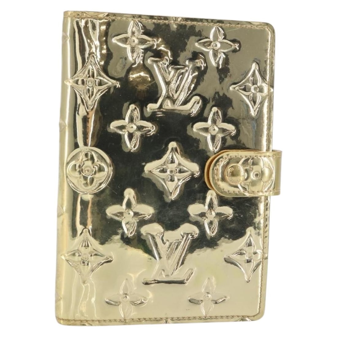 Louis Vuitton Gold Miroir Canvas Agenda PM R20962 Day Planner Cover (1 of 18)