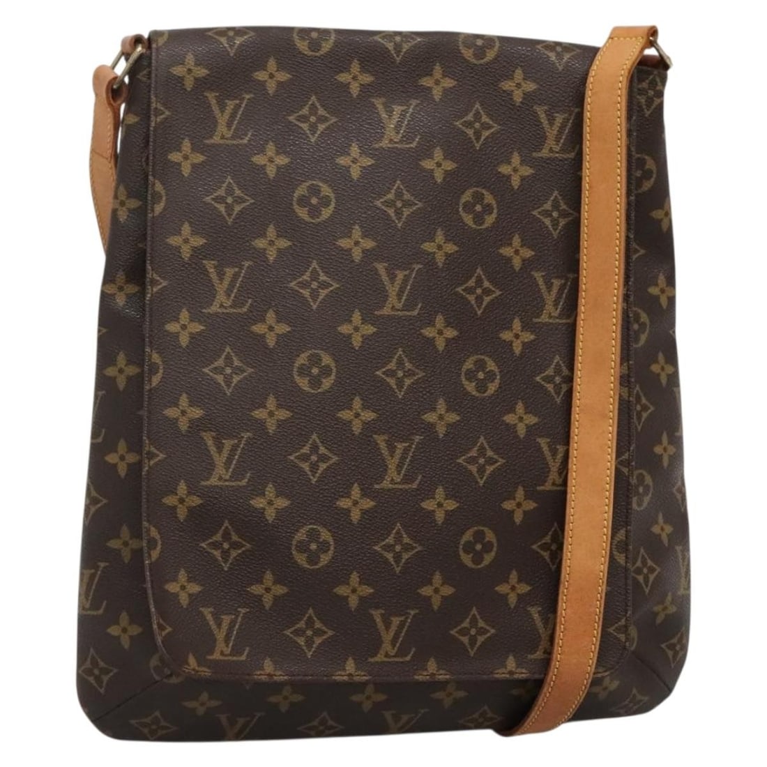 LOUIS VUITTON Monogram Musette Shoulder Bag M51256 Auth France: LOUIS VUITTON Monogram Musette Shoulder Bag M51256 Auth France This authentic LOUIS VUITTON Monogram Musette Shoulder Bag (Model M51256) is a stylish and functional addition to any wardrobe. Crafted f