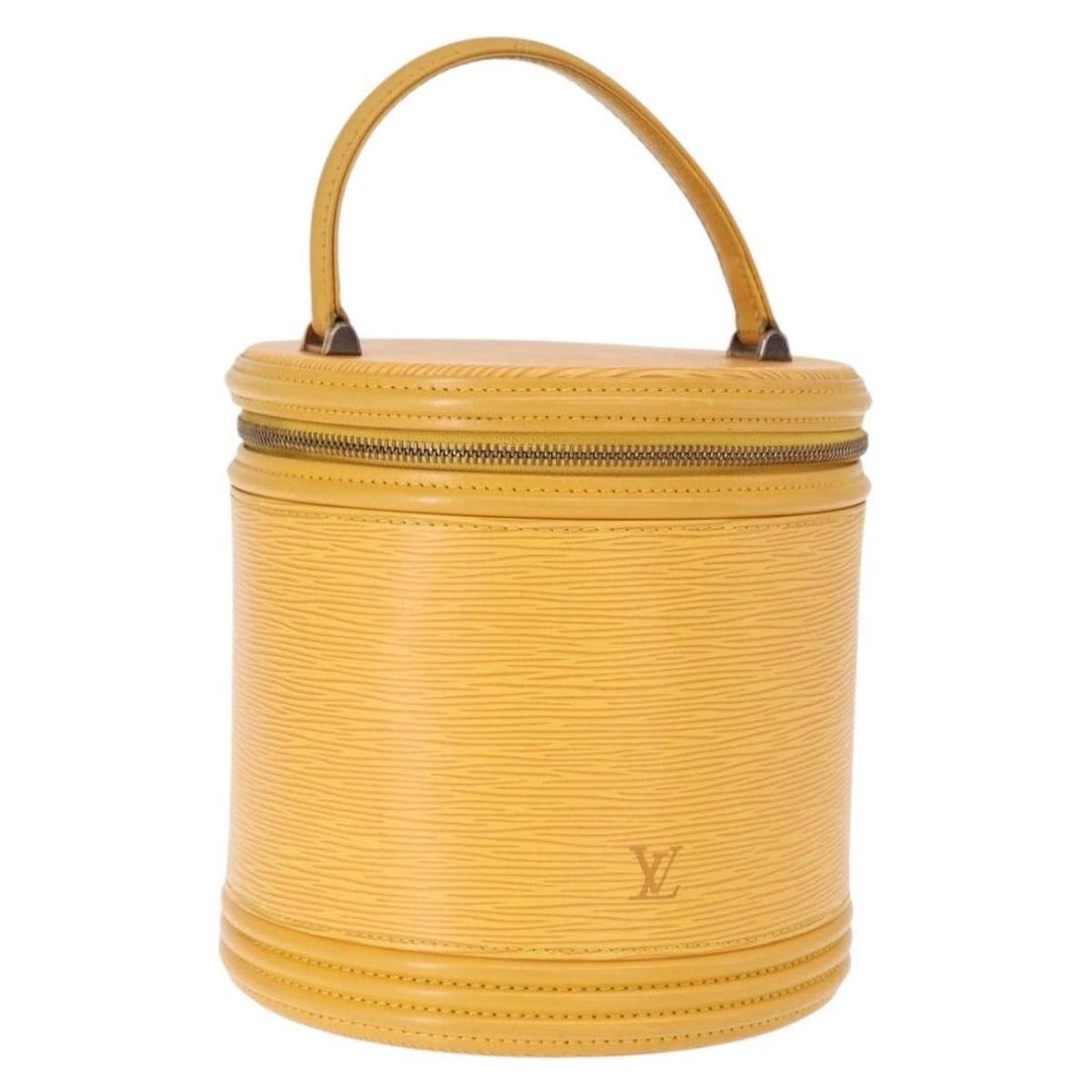 Louis Vuitton Epi Cannes Yellow Hand Bag M48039 Authenticated (1 of 18)